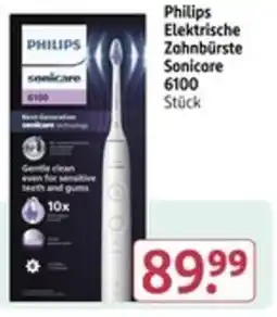 Rossmann Philips Elektrische Zahnbürste Sonicare 6100 Angebot