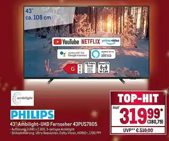 METRO Philips 43 Angebot