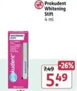 Rossmann Prokudent Whitening Stift Angebot