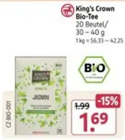 Rossmann King's Crown Bio-Tee Angebot