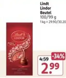 Rossmann Lindt Lindor Angebot
