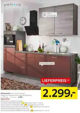 XXXLutz welnova Küchenzeile Angebot