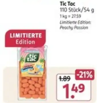 Rossmann Tic Tac Angebot