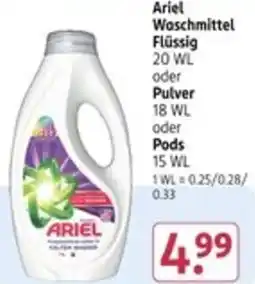 Rossmann Ariel Waschmittel Angebot