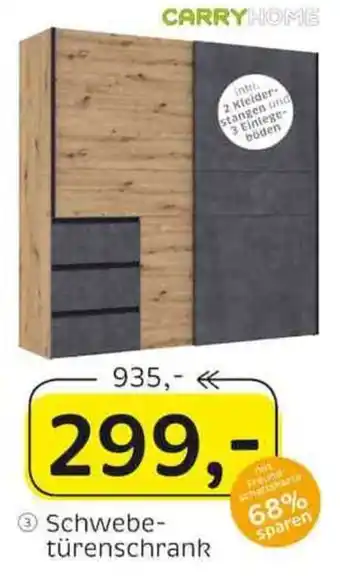 XXXLutz CARRYHOME Schwebe- türenschrank Angebot