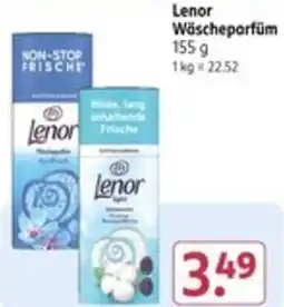 Rossmann Lenor Wäscheparfüm Angebot
