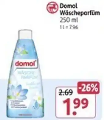 Rossmann Domol Wäscheparfüm Angebot