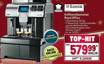 METRO Saeco Kaffeevollautomat Royal Office Angebot