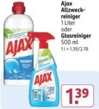 Rossmann Ajax Allzweckreiniger Angebot