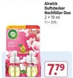Rossmann Airwick Duftstecker Nachfüller Duo Angebot