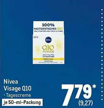 METRO Nivea Visage Q10 Angebot