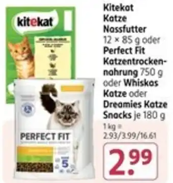 Rossmann Kitekat Katze Nassfutter Angebot