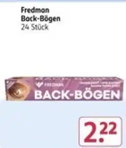 Rossmann Fredman Back-Bögen Angebot