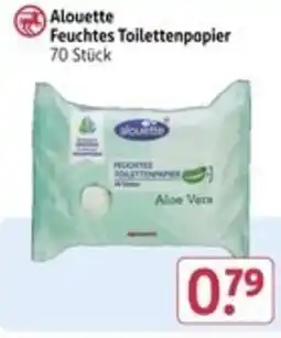 Rossmann Alouette Feuchtes Toilettenpapier Angebot