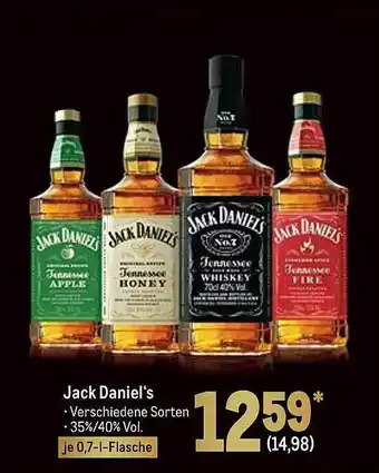 METRO Jack Daniels Angebot