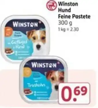 Rossmann Winston Hund Feine Pastete Angebot