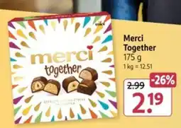 Rossmann Merci Together Angebot