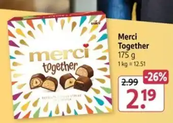 Rossmann Merci Together Angebot