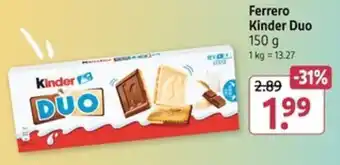 Rossmann Ferrero Kinder Duo Angebot