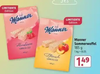 Rossmann Manner Sommerwaffel Angebot