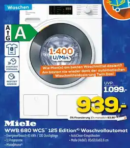 Euronics Miele WWB 680 WCS 125 Edition 4) Waschvollautomat Angebot