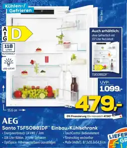 Euronics AEG Santo TSF50881DF" Einbau-Kühlschrank Angebot