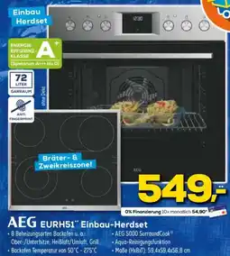 Euronics AEG EURH51" Einbau-Herdset Angebot