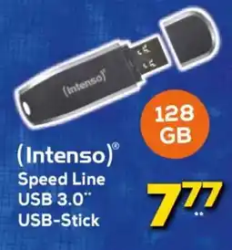 Euronics (Intenso) USB-Stick Speed Line USB 3.0" 128 Gb Angebot