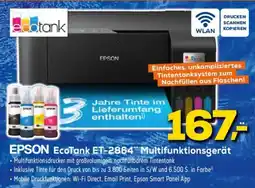 Euronics EPSON EcoTank ET-2864" Multifunktionsgerät Angebot