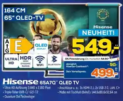 Euronics Hisense 65A7Q" QLED TV Angebot