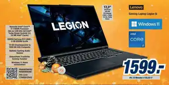 Expert Bening Lenovo Gaming-laptop Legion 5i Angebot