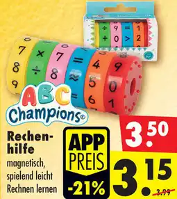Mäc Geiz ABC Champions Rechenhilfe Angebot