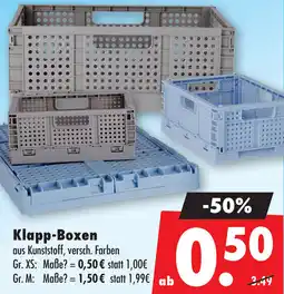 Mäc Geiz Klapp-Boxen Angebot