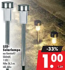 Mäc Geiz LED-Solarlampe Angebot