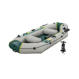 Netto Marken-Discount Bestway Hydro-Force Schlauchboot Komplett-Set Ranger Elite X3 295 x 130 x 46 cm Angebot