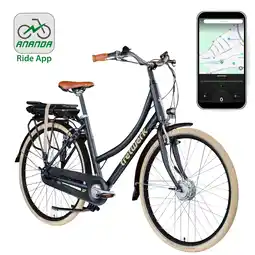 Netto Marken-Discount Tretwerk Aurora E Bike 28 Zoll Pedelec Damen Herren 155-185 cm schwarz 50 cm Angebot