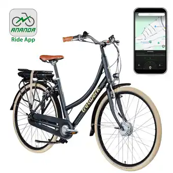 Netto Marken-Discount Tretwerk Aurora E Bike 28 Zoll Pedelec Damen Herren 155-185 cm schwarz 50 cm Angebot