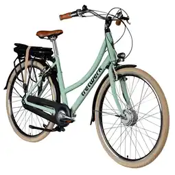Netto Marken-Discount Tretwerk Aurora E Bike 28 Zoll Pedelec Damen Herren 155-185 cm hellgrün 50 cm Angebot