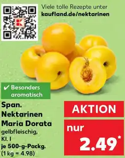 Kaufland Span. Nektarinen Maria Dorata Angebot