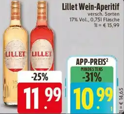 E-Center Lillet Wein-Aperitif Angebot