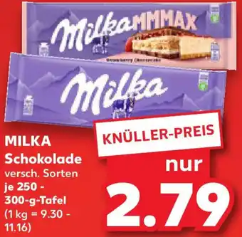 Kaufland MILKA Schokolade Angebot