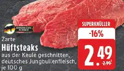 Edeka Zarte Hüftsteaks Angebot