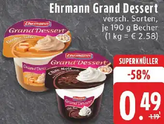Edeka Ehrmann Grand Dessert Angebot