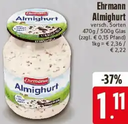Edeka Ehrmann Almighurt Angebot