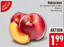 Edeka GUT & GÜNSTIG Nektarinen Angebot