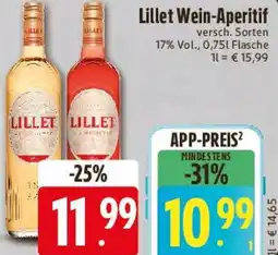 Edeka Lillet Wein-Aperitif Angebot