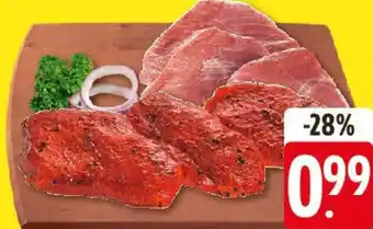 Edeka Putenoberkeulensteaks Angebot
