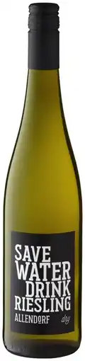 Kaufland Allendorf Save Water Drink Riesling Angebot