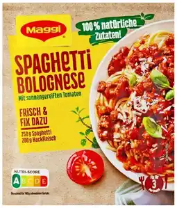 Kaufland Maggi ‎Fix Spaghetti Bolognese Angebot