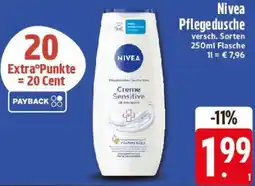 E-Center Nivea Pflegedusche Angebot